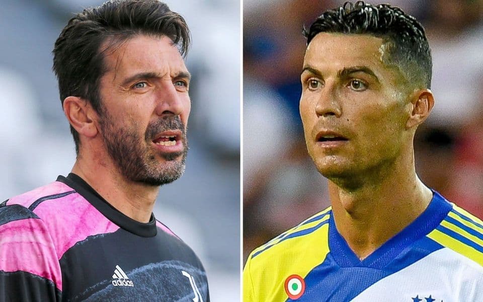 Bufon i Ronaldo