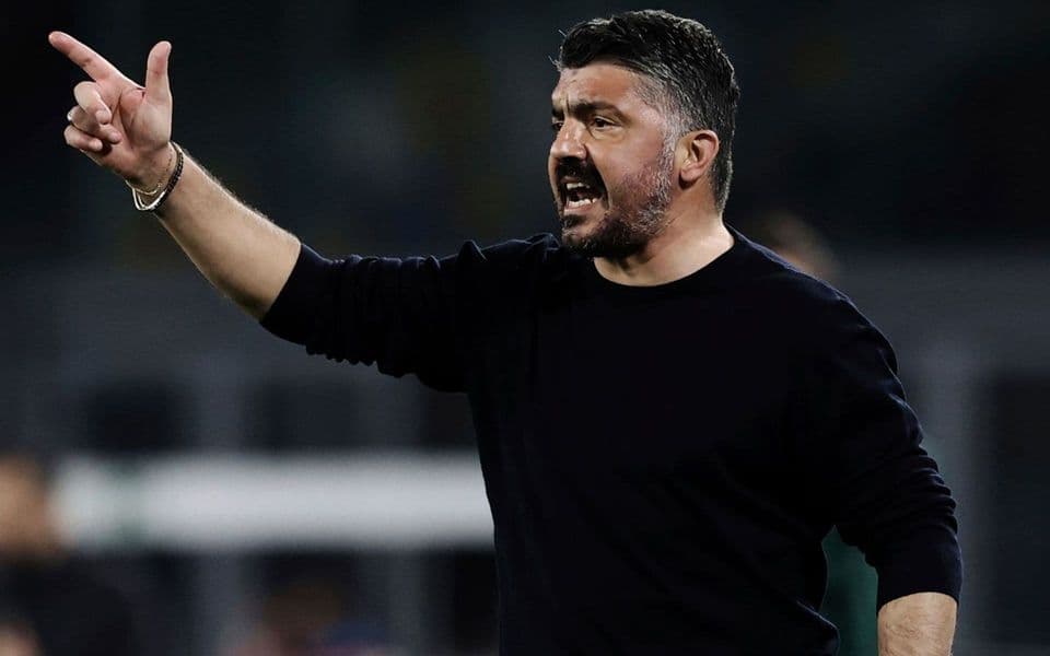 Gatuzo u suzama nakon meča: 