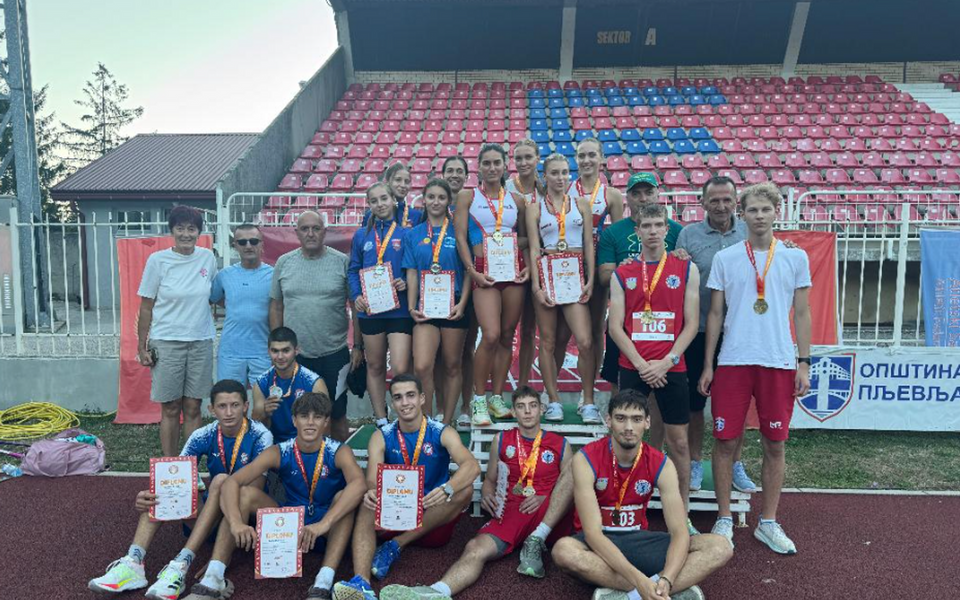 Anđeli Drobnjak šest medalja, Draganu Pešiću pet, Miljan Kukuličić i Dijana Stanišić bez konkurencije
