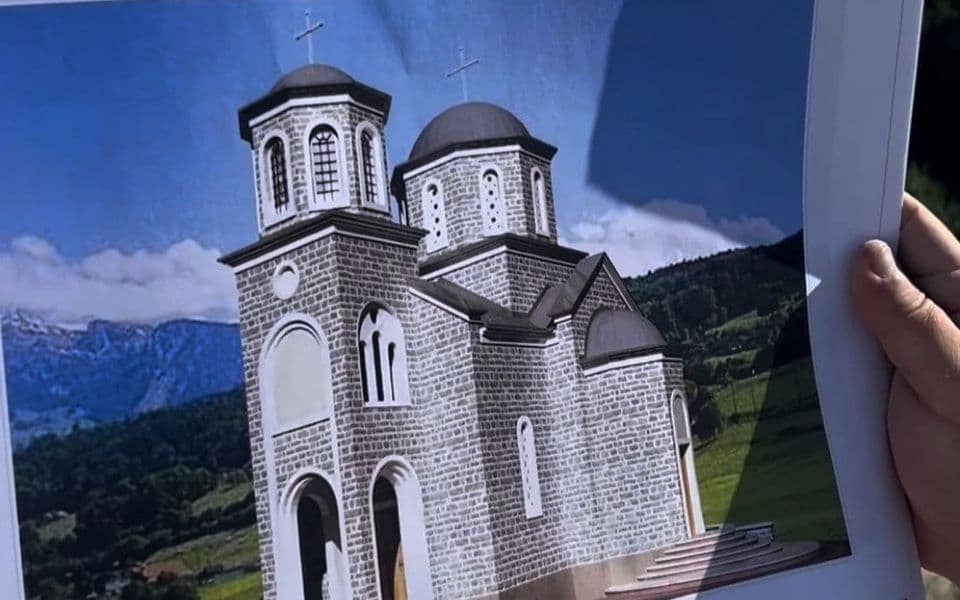 Na Veruši počela izgradnja crkve
