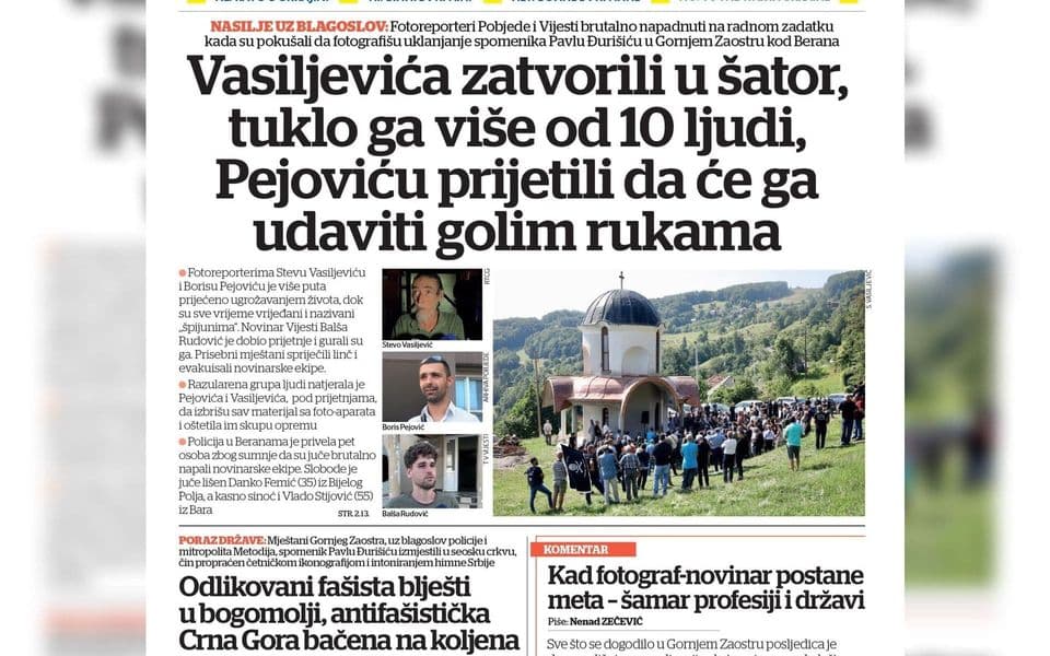 Naslovnica Pobjede 9 Avgust 2025 Pobjeda naslovnica-pobjede-9-avgust-2025-pobjeda