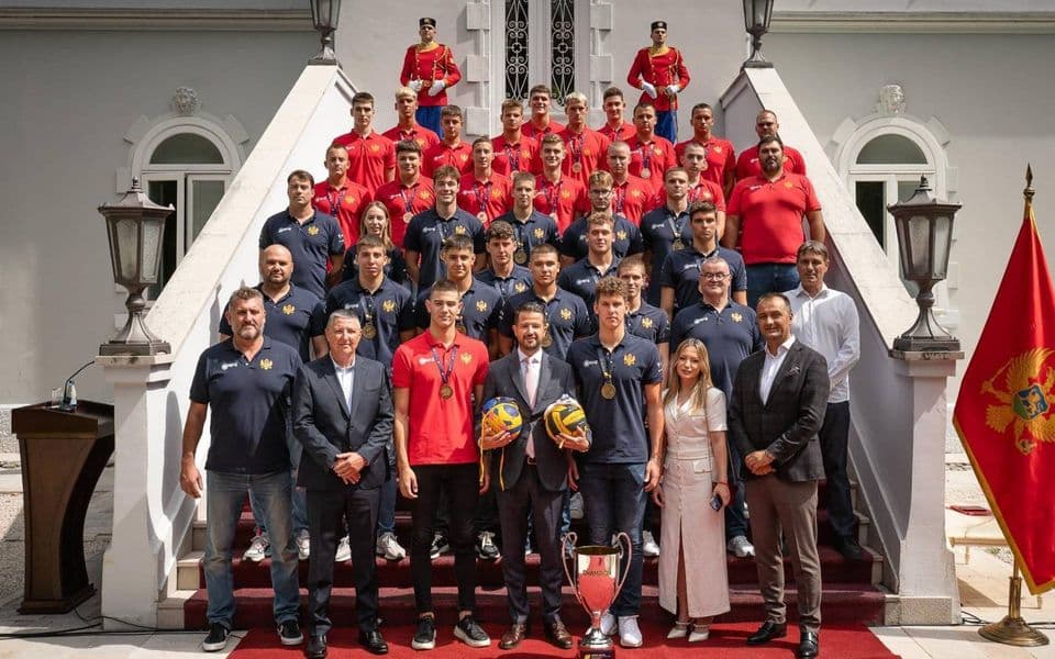 Milatović: Vaterpolisti, vi ste ponos Crne Gore
