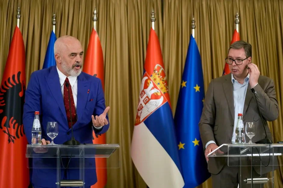 Vučić i Rama za njemački FAZ: Ne tražimo pravo veta, već prijem u jedinstveno tržište i Šengensku zonu