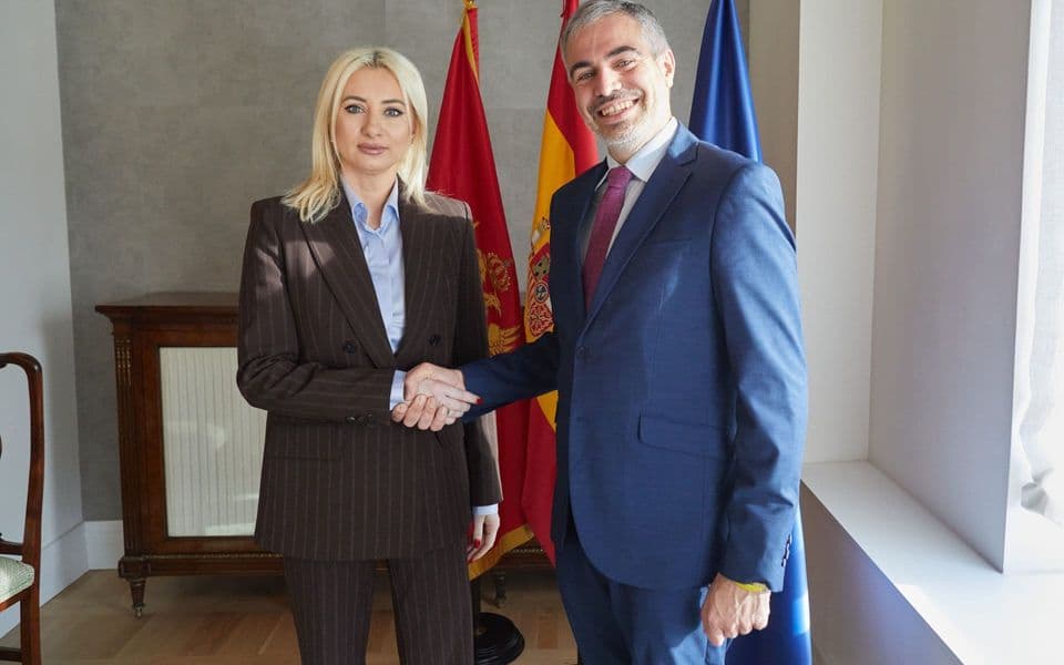 Podrška Španije da Crna Gora uskoro postane punopravna članica EU