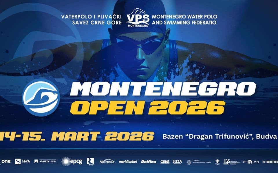 Budva domaćin međunarodnog plivačkog takmičenja „Montenegro open 2026“