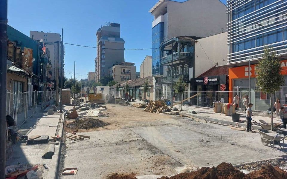 Radovi u Ulici slobode biće završeni krajem mjeseca