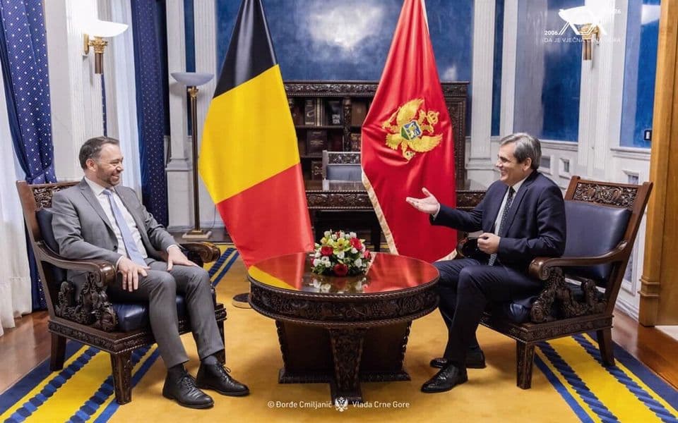 Crna Gora prva adresa ministra vanjskih poslova Belgije u okviru posjete regionu