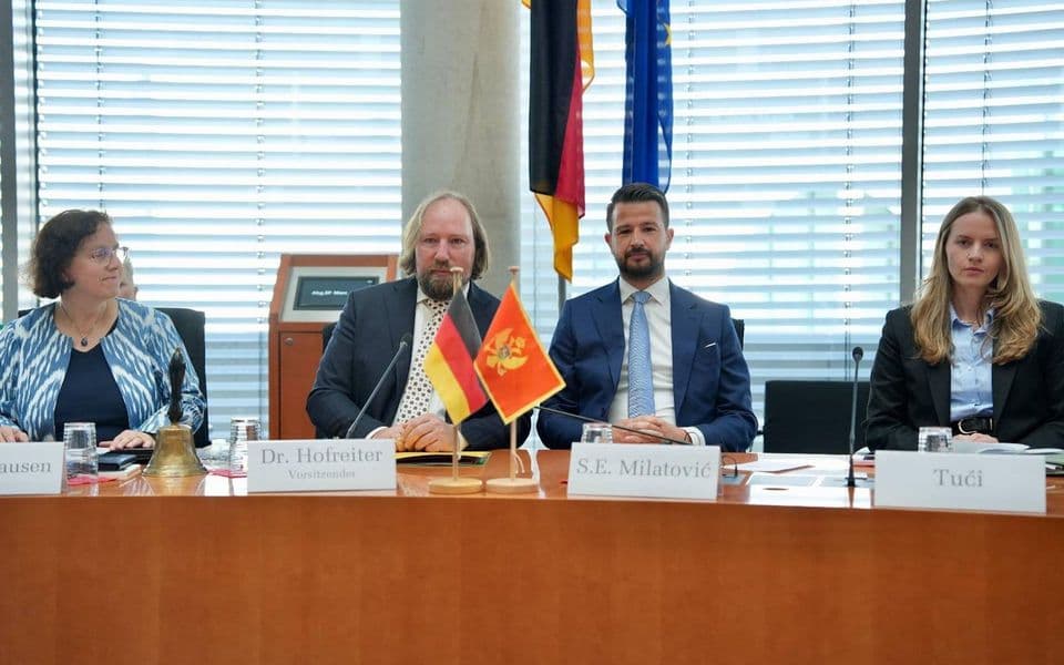 Milatović u Bundestagu: Pred nama su odlučujući mjeseci na EU putu