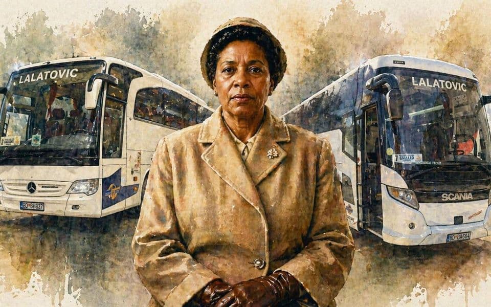 Roza Parks u autobusu Lalatović