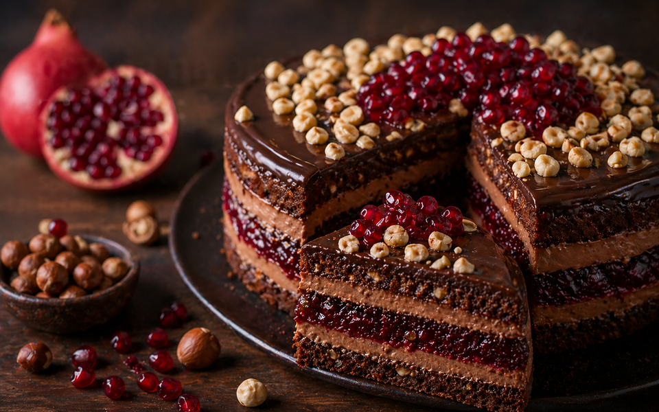 Šipak torta osvaja na prvi zalogaj: Spoj čokolade, lješnika i marmelade kojem je teško odoljeti