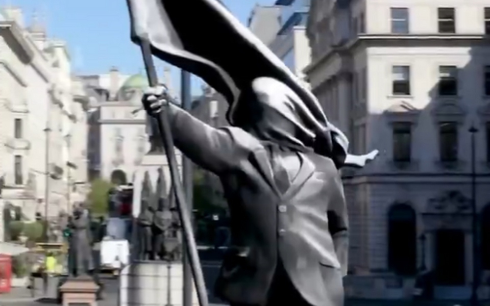 Benksi potvrdio da je nova statua u centru Londona njegovo djelo