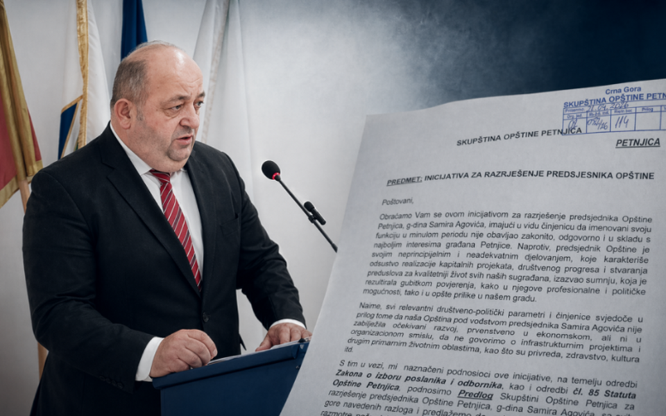 Agović preživio za dva glasa: Odsustva i uzdržan glas sačuvali predsjednika Opštine