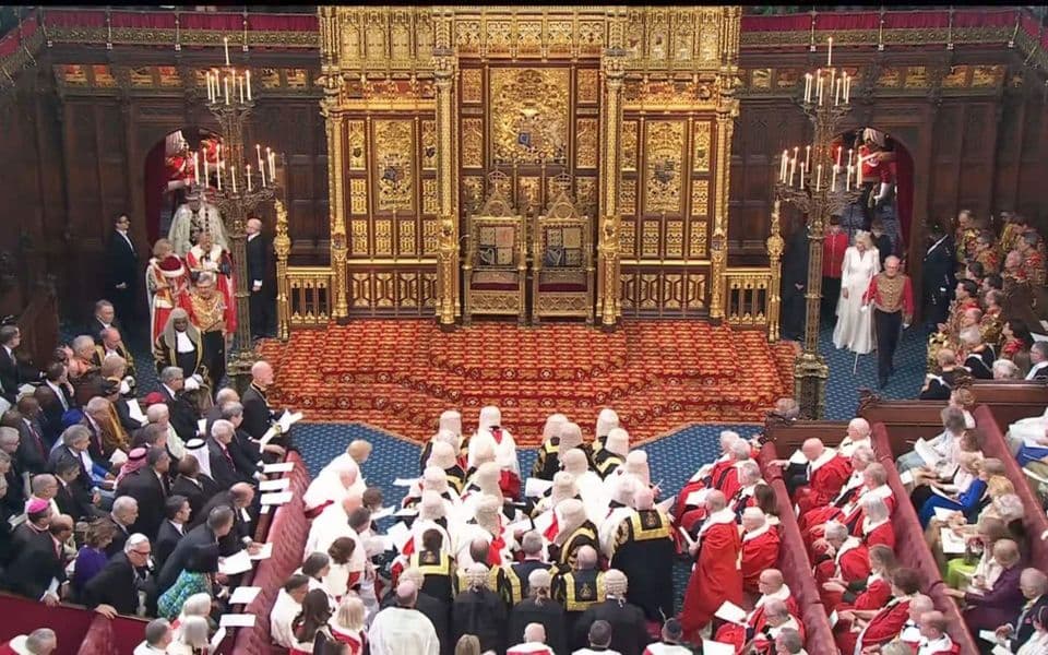 Prijesto, protokolarno najvažniji simbol u britanskom parlamentu