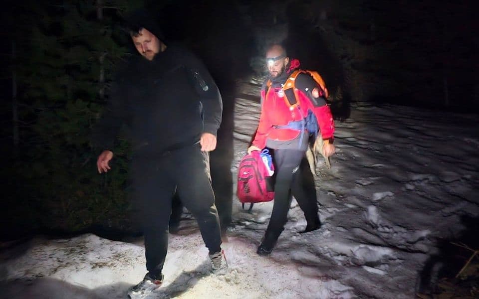 GSS: Pronađen Baranin koji se izgubio na području iznad Babinog Polja