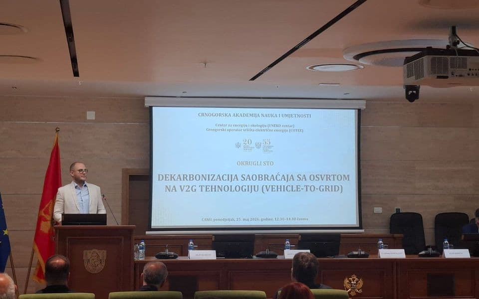 Vučinić: Elektrifikacija saobraćaja štiti crnogorsku ekonomiju od naftnih kriza