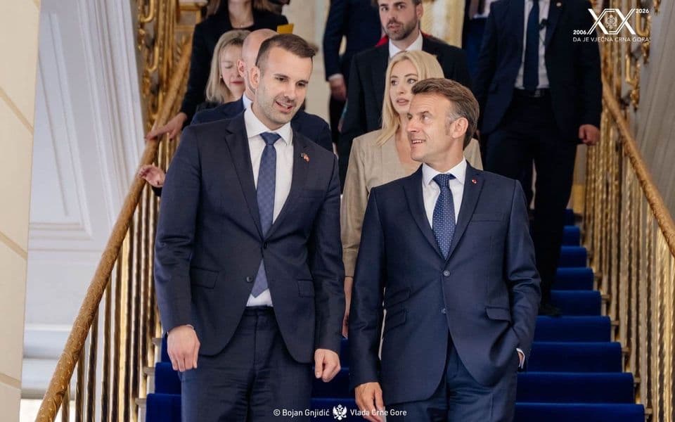 Spajić sa Makronom: Imamo punu političku podršku Francuske u završnoj fazi EU integracija