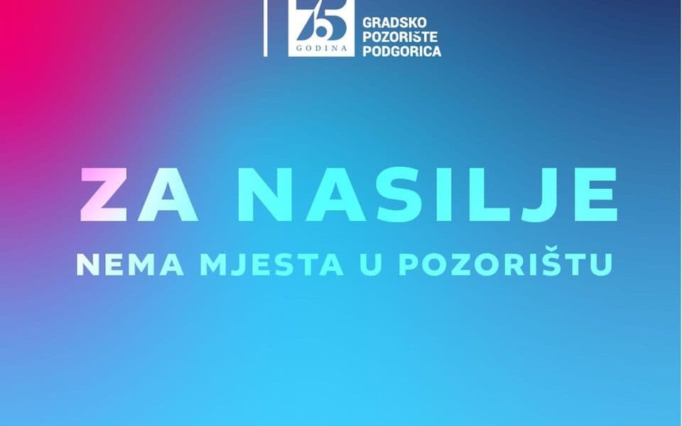 Gradsko pozorište između dvije prijave za nasilje