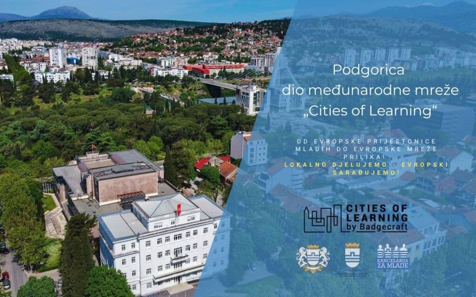 Podgorica dio međunarodne mreže "Cities of Learnin