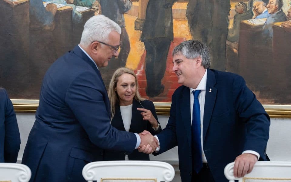 Mandić sa italijanskom parlamentarnom delegacijom: Italija v