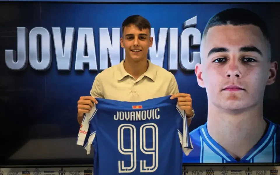 Jovanović: Čast je biti dio najboljeg kluba u državi