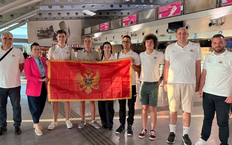 Crnogorski tim otputovao na Međunarodnu olimpijadu iz fizike