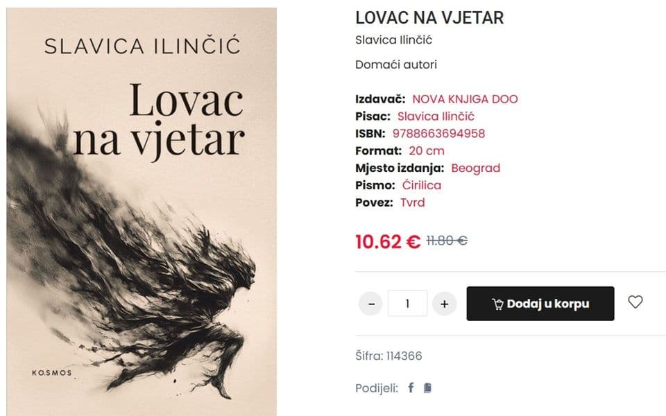 Firma koja posluje sa Bibliotekom objavila zbirku poezije njene direktorice