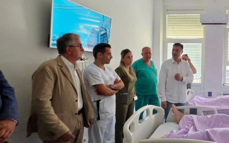 Pavlović: Hvala osoblju bolnice u Risnu