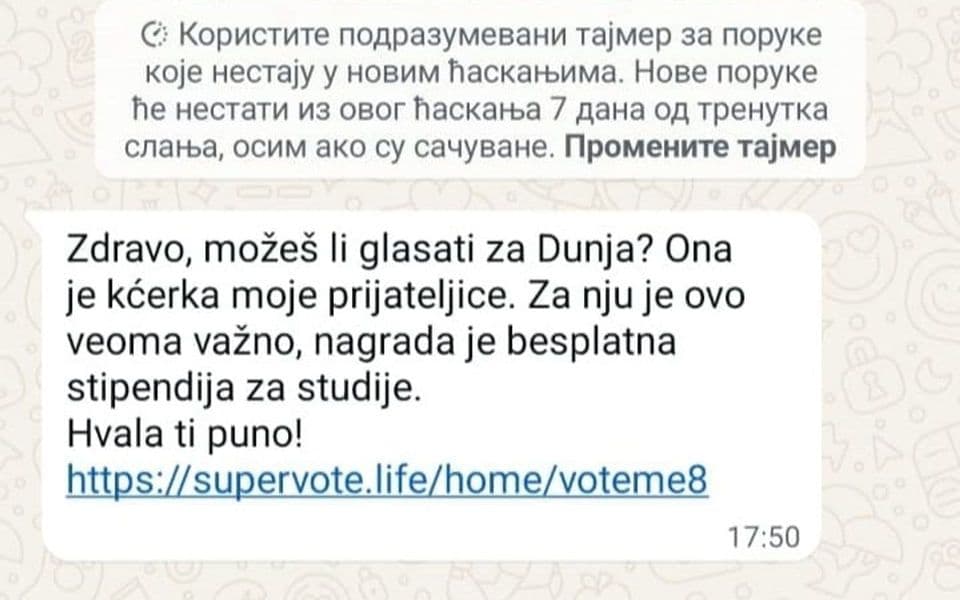 UP: Ne nasijedajte na prevarne poruke putem WhatsAppa