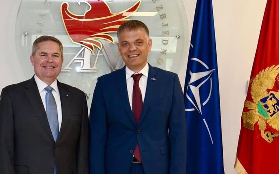 Brej: Odličan posao ANB-a u suprotstavljanju stranom miješanju održava Crnu Goru i NATO bezbjednima