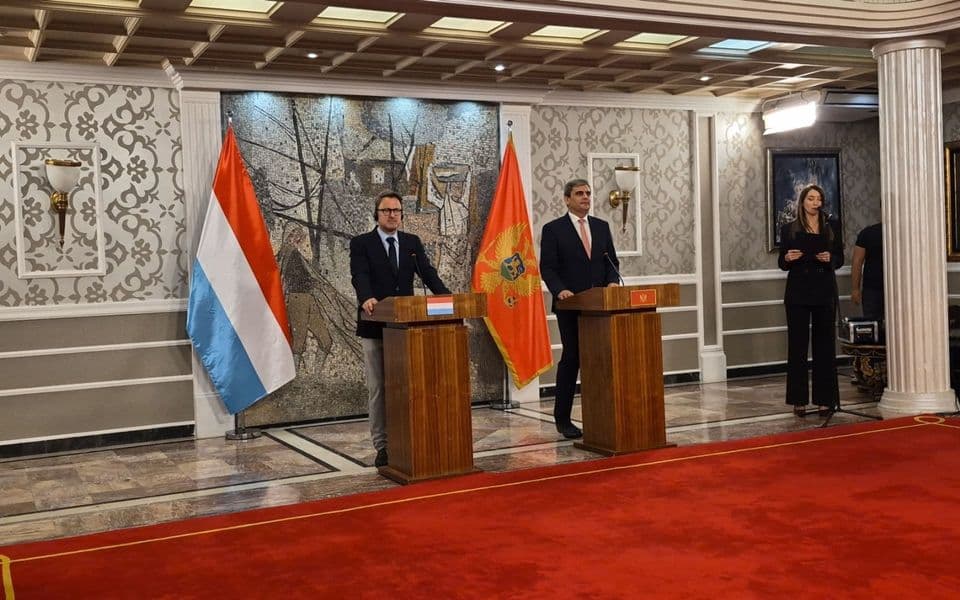 Ibrahimović: Saradnja Crne Gore i Luksemburga zasnovana na povjerenju; Betel: Od svih kandidata najdalje ste odmakli