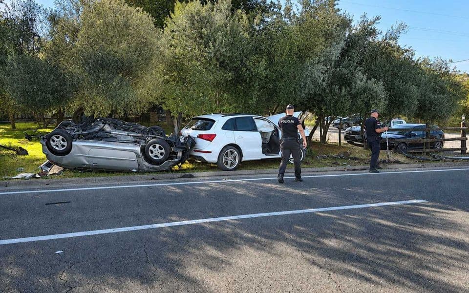 Udes na putu Podgorica–Cetinje: Jedna osoba stradala