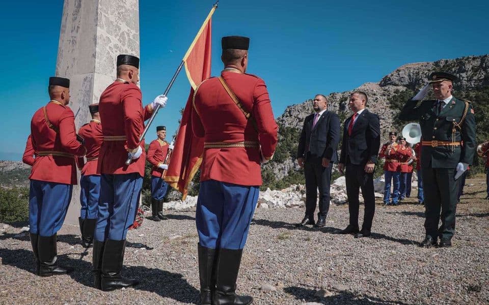 Bečić, Krapović i Vuksanović položili vijence na Fundini: Sloboda i državnost trajna obaveza budućih generacija