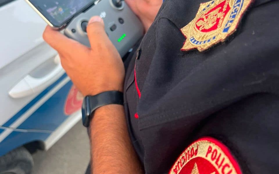 Pojačane kontrole saobraćaja dronom u Ulcinju: Sankcionisana 22 vozača