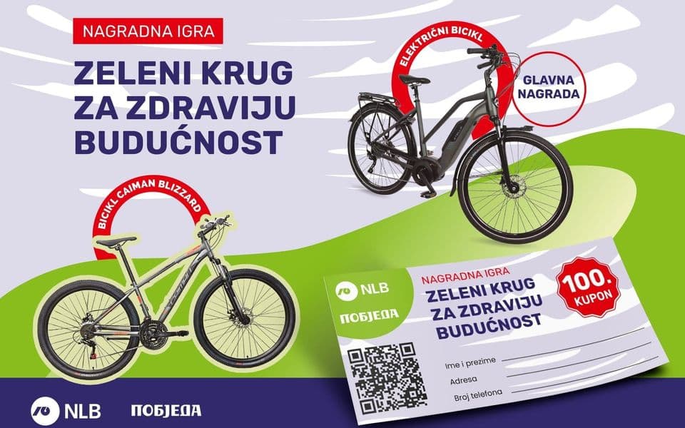 Šest bicikala čeka dobitnike!