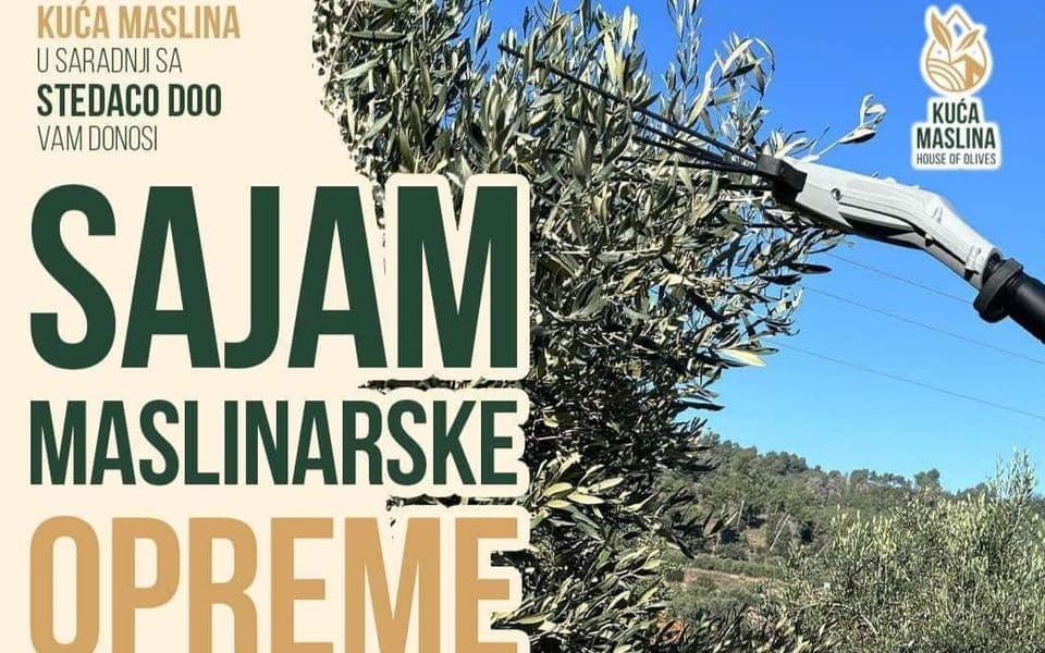 Sajam maslinarske opreme u kući maslina – savremena tehnologija, međunarodni kontakti i vrijedne nagrade za maslinare