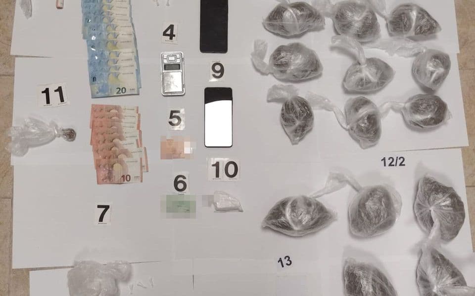 Uhapšen Kotoranin, kod njega pronađeno više od kilograma marihuane i kokaina